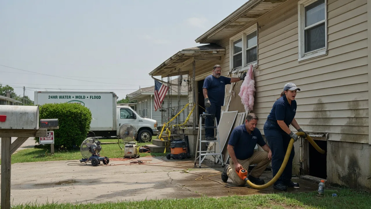 Water Damage Repair in Fenton, LA near me